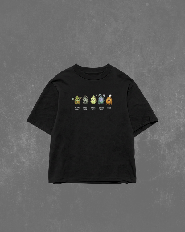 HAZE Oversized Tee — Smoky Street Graphic
