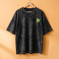 Rippit Frog Acid-Wash T-Shirt | Oversized Streetwear Tee – 3Puff